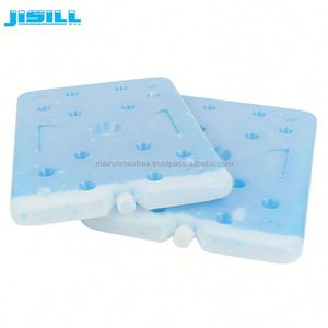 Wholesale <b>Custom</b> Eco-Friendly Classic Leather Waterproof <b>Insulated</b> Hard Plastic HDPE+Gel Portable Reusable Cooler Bag - Product Image 4