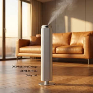 Crearoma Commercial Hotel Scent <strong>Diffuser</strong> Machine Infrared Oil Detection Technology Aluminum Alloy Metallic Style <strong>Aroma</strong> - Product Image 5