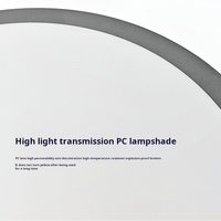 3CCT Détecteur micro-ondes IP65 étanche IK10 Applique murale à LED ronde Montage en surface Led Bulkhead Light