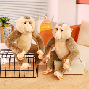Figura de Peluche de <span class=keywords><strong>Mono</strong></span> y <span class=keywords><strong>Babuino</strong></span> de Bosque Simulado para Zoológico, Muñeco Infantil, Regalo Reconfortante - Product Image 2