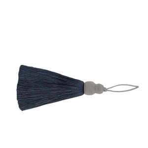 Custom Color Design Bulk OEM/ODM Wholesale High Quality Lightweight <b>Key</b> <b>Tassel</b> Bullion Wire <b>Tassels</b> Custom Logo <b>for</b> Garment Use - Product Image 2
