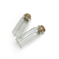 Offre Spéciale liège Bouteille 3ml 4ml 5ml 6ml 7ml 8ml 10ml 15ml petites bouteilles de dérive mini vide souhaitant flacon en verre