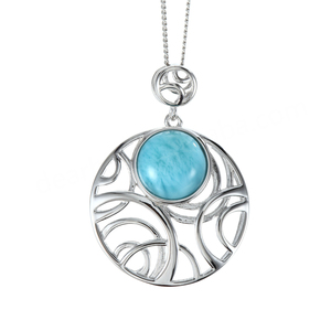 เครื่องประดับเงินแท้ 925 ลาร์ิมา จี้แฟชั่นลาร์ิมาขายดี - Product Image 1