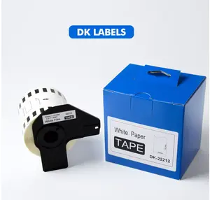 Etichette di spedizione adesive termiche impermeabili DK11247 etichette di imballaggio impermeabili per stampante fratello QL