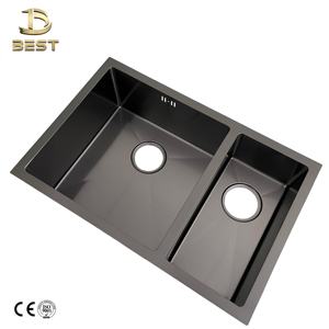 Vietnam Handmade Modern Stylish Farmhouse Double Bowl Square Stainless Steel Apron Counter Kitchen <b>Sink</b> - Product Image 4