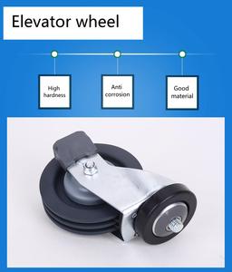 Aufzugs rad 4/5 Zoll Dreirad mit Abdeckung für Super Market Trolley Einkaufs wagen Rad - Product Image 2
