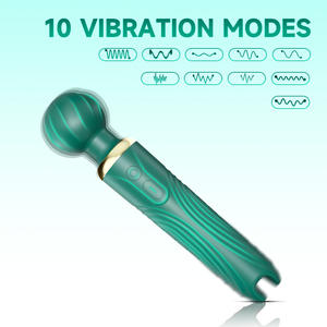 Wolf Tooth 10-Speed USB Double-Headed Vibrator Stick Juguetes sexuales femeninos para adultos para la estimulación del pezón y el masaje del orgasmo del clítoris - Product Image 3