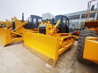 Mini-bulldozer Shantui SD13, marque de premier plan, moteur puissant de 105 kW, machinerie lourde de 13 tonnes avec composants de pompe à moteur principaux utilisés