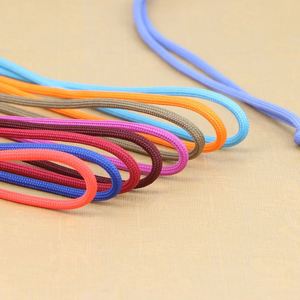 Cordon de serrage 32 brins crypté, 3mm-8mm, 100% polyester enduit, à faible élasticité, filé à cœur, pour vêtements, sweats à capuche, ceintures, sacs et chaussures - Product Image 1