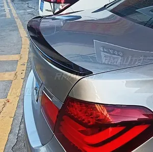 สปอยเลอร์หลังคาร์บอนไฟเบอร์แท้ สำหรับ BMW ซีรีส์ 7 รุ่น F01 F02 740i 750i ปี 2009-2014 อุปกรณ์ตกแต่งรถยนต์ สปอยเลอร์ฝากระโปรงท้ายรถยนต์ BMW F01 - Product Image 3