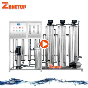 Membrane RO à Double passage 4040 système de Filtration d'eau, par osmose inverse