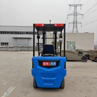 Chariot élévateur industriel de 1 tonne de qualité supérieure pour la manutention de l'acier, du bois et des blocs de béton