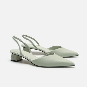 Nuevas Sandalias de Verano para Mujer con Punta Puntiaguda y Tacón Cuadrado, Modelo Hy-b11 - Product Image 1