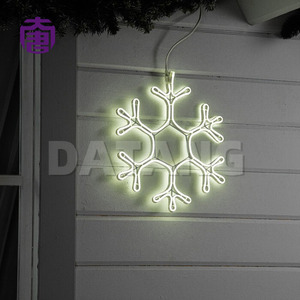 Luz LED personalizada con forma de copo de nieve IP65 para decoraciones navideñas en interiores y exteriores y decoraciones festivas durante todo el año. - Product Image 4