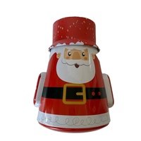 Boîtes à bonbons en étain pour cadeaux de noël, emballage de bonbons, canettes en étain pour vente
