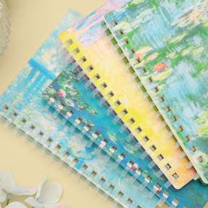 Cuaderno portátil de bambú A6, <span class=keywords><strong>libro</strong></span> de bobina de mano de primer producto para grabación de vida para regalo escolar, <span class=keywords><strong>libro</strong></span> de composición de madera A5 A4 - Product Image 4