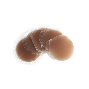Pasties de poitrine en silicone adhésif pour tenues sans bretelles lingerie couvre-mamelons solides - Product Image 5