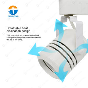 Tienda interior moderna Aluminio 2 3 4 Sistema de iluminación de riel de alambre Focos GU10 Lámpara de pista de punto LED Carcasa <span class=keywords><strong>MR16</strong></span> Accesorio de iluminación de pista - Product Image 4