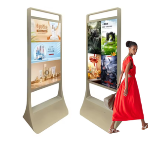 Fashion <strong>Floor</strong> Standing Kiosk 55 Inch <strong>Android</strong> Video LCD Advertising Player Equipment Indoor Totem Digital Touch Signage <strong>Display</strong> - Product Image 1