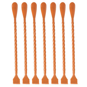 Idosos usam 46cm longo plástico calçadeira volta Scratcher luz marrom - Product Image 2