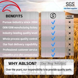 ABLSON dövme parmak hasat bıçağı Guard kuclaiçin biçerdöver yedek parça Claas yedek parça için New Holland için Fit - Product Image 5