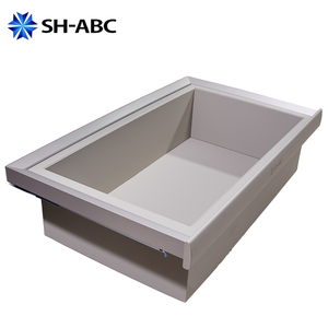 Accesorios <span class=keywords><strong>de</strong></span> guardarropa gris claro elegante <span class=keywords><strong>de</strong></span> cuero <span class=keywords><strong>de</strong></span> cierre suave oculto organizador <span class=keywords><strong>de</strong></span> ropa - Product Image 5