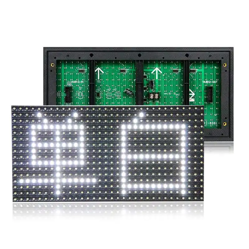 P10 Led 모듈 16x32 단일 도매 P10 딥 화이트 Led 모듈 P10 Led 모듈 16x32 단일