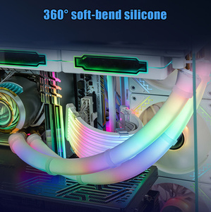 Tubo de Neón RGB Sincronizable y Direccionable para Refrigeración Líquida de <span class=keywords><strong>PC</strong></span> de Escritorio y Decoración de Sala de Juegos con 5V <span class=keywords><strong>3</strong></span>-Pin - Product Image 5