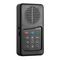 Xpod V-261 Plastik Sesli Kutsal Kitap Okuma Cihazı, Braille Yazılı Hoparlör, Güneş Paneli, 900mAh Pil, 20 Saat Çalma Süresi, E-Kitap ve MP3 Çalar