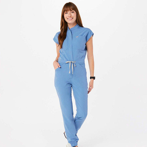 Conjunto de Tres Piezas de Uniformes de Alta Calidad para SPA, <span class=keywords><strong>Centro</strong></span> de Baños, Hospital, Clínica, Recepción Dental, Uniformes para Médicos y Enfermeras, Ropa de Trabajo - Product Image 6