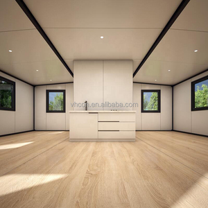 Rumah Kontainer Vhcon Inovatif Portabel, Rumah Prefabrikasi Biaya Rendah, Dapat Diperluas, 3 Kamar Tidur 2 Kamar Mandi, Rumah Mewah 40Ft - Product Image 5