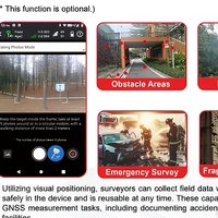 Récepteur GNSS RTK double fréquence Kolida K60 Max Pro, 1698 canaux, double caméra, positionnement visuel, mesure laser, indice de protection IP67