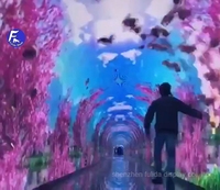 Pantalla LED Flexible Xx a Todo Color con Panel Curvable y Unión sin Costuras para Exhibiciones Comerciales con Formas Especiales