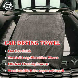 Super Plush Twisted Loop Car Drying <strong>Towel</strong> <strong>Quick</strong>-<strong>dry</strong> No Water Spots Custom Logo Nanoweave Car <strong>Dry</strong> <strong>Towel</strong> - Product Image 5