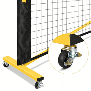 Sistema de Red de Pickleball Portátil con Ruedas, Tamaño Reglamentario, Marco Metálico, para Interiores y Exteriores, Grado Torneo, Bolsa de Transporte Profesional - Product Image 5