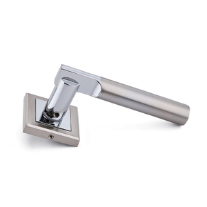 Manija de Puerta de Aleación de Aluminio de Estilo Europeo Moderno, Directo de Fábrica, con Acabado Antiguo de Lujo, Palanca Interna para Puerta Interior de Madera - Product Image 4