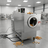 Machine de torréfaction automatique électromagnétique pour arachides, graines de tournesol et noix, pour la transformation alimentaire commerciale