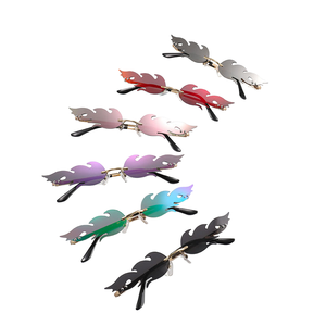 แว่นกันแดดทรงเรโทรสุดเท่ ทนรังสียูวี ดีไซน์ไร้กรอบทันสมัย สำหรับผู้ชายและผู้หญิง - Product Image 2