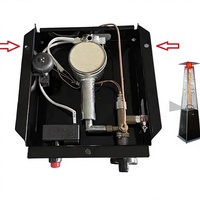 Accessoires pour chauffage extérieur au gaz à flamme nue, Boîtier d'allumage à impulsions CH-0066, Garantie 24 mois, Alimenté par batterie