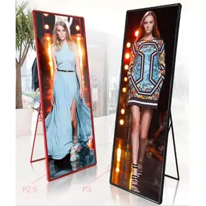 Indoor Outdoor P2 P2.5 P3 P4 P5 LED Poster Display Screen Indoor Digital Advertising LED Video Screen Board Panel Price