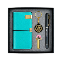 Chine Logo de luxe personnalisé gravé or décapsuleur cahier cadeau Note stylo ensemble cadeaux de mariage pour invités Souvenirs