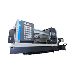Certifié CE TCK550 tour CNC à lit incliné à broche unique 380v 8 Station poste d'outil électrique Construction horizontale robuste Gsk - Product Image 1