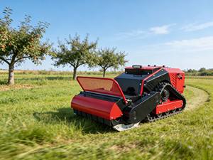 Tondeuse à gazon télécommandée, désherbeuse de verger sur chenilles, <span class=keywords><strong>robot</strong></span> tondeuse tout-terrain - Product Image 4
