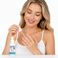 Sérum fortifiant pour ongles Armor Drops, traitement réparateur des cuticules, soin protecteur des ongles infusé à la kératine