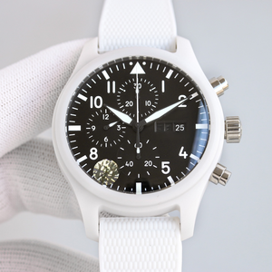 Reloj de pulsera deportivo de lujo para hombre de alta calidad, movimiento automático de función completa, caja de acero inoxidable, puntero de goma - Product Image 2