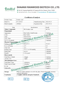 Поставка высококачественного порошка Феруловой кислоты 98% ферула экстракт корня асафетиды в феруле ассафетида л - Product Image 2
