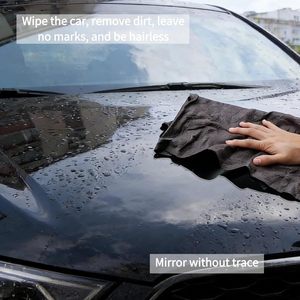 <span class=keywords><strong>Chiffon</strong></span> de nettoyage <span class=keywords><strong>magique</strong></span> épaissi sans traces, réutilisable et sans peluches <span class=keywords><strong>pour</strong></span> <span class=keywords><strong>vitres</strong></span>, fenêtres de cuisine, miroirs et voitures - Product Image 4