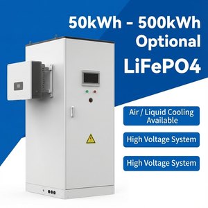 Sistema de Almacenamiento de Energía Solar Comercial de 30kW 84kWh, Conectado a la Red, 409V 100A, Gabinete de Baterías de Litio de Alto Voltaje - Product Image 1