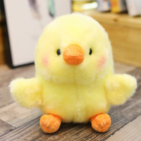Les fabricants personnalisent la simulation de mini poussin animal en peluche douce jouets en peluche pour les cadeaux