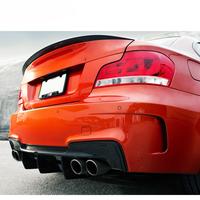 2007-2013 ans Perdect Fitment diffuseur arrière en Fiber de carbone véritable pare-chocs arrière pour BMW série 1 E82 Style Rz